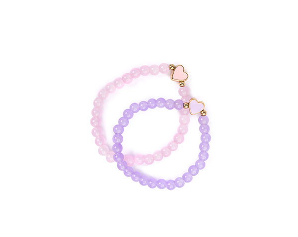 Pulseras Boutique Chic With all My Heart , 2 Pieces