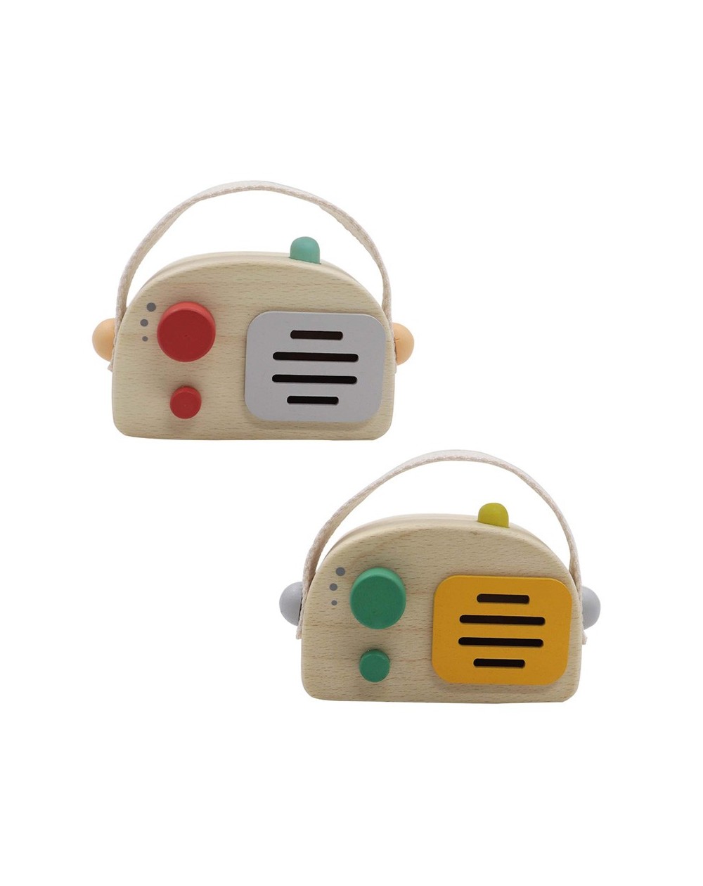 Radio de Madera con Música