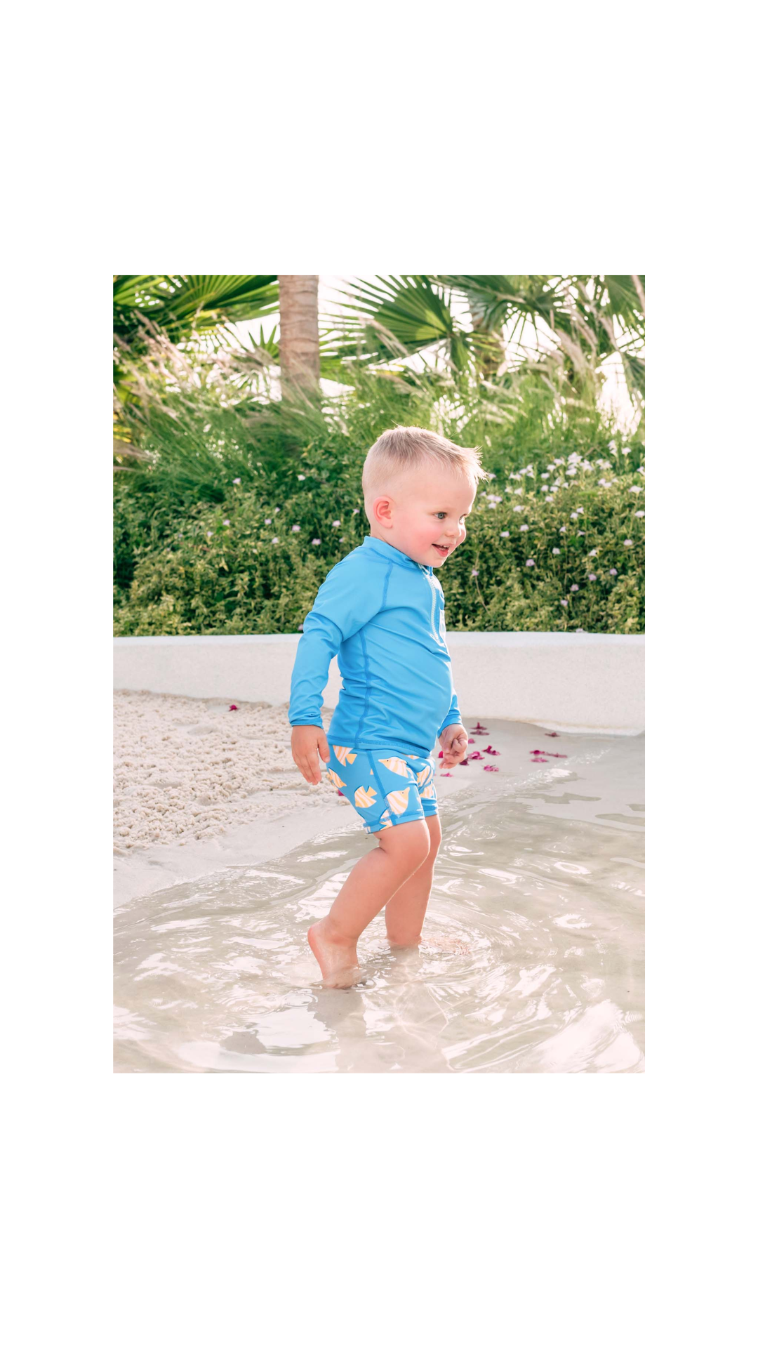 Bañador niño Boxer - Yellow fish Azul / 3-4 años