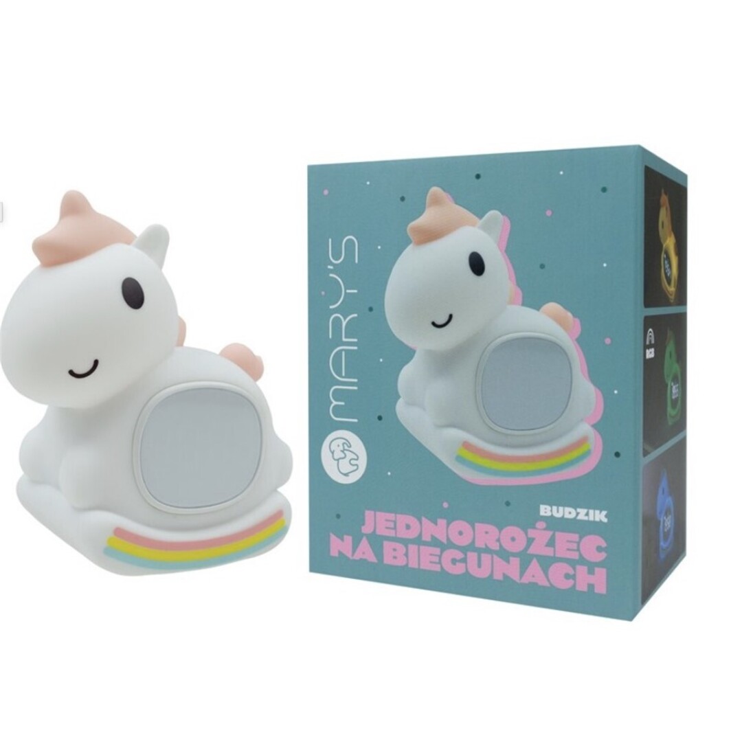 Mary`s despertador/lámpara de noche LED unicornio