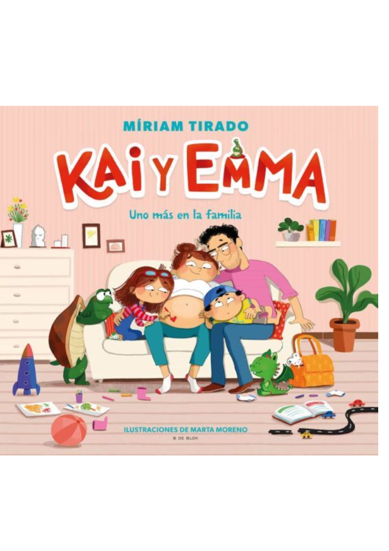 Libro kai y emma uno mas en la familia