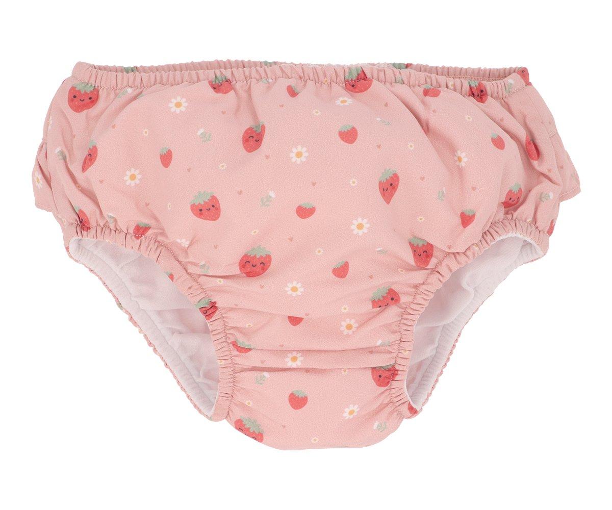 Bañador pañal Strawberries - Talla 0-6 meses
