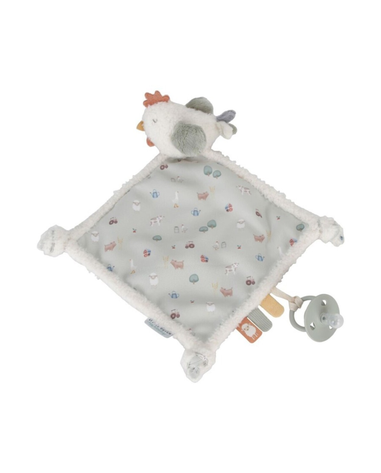 Doudou Gallina Pequeña Granja de Little Dutch