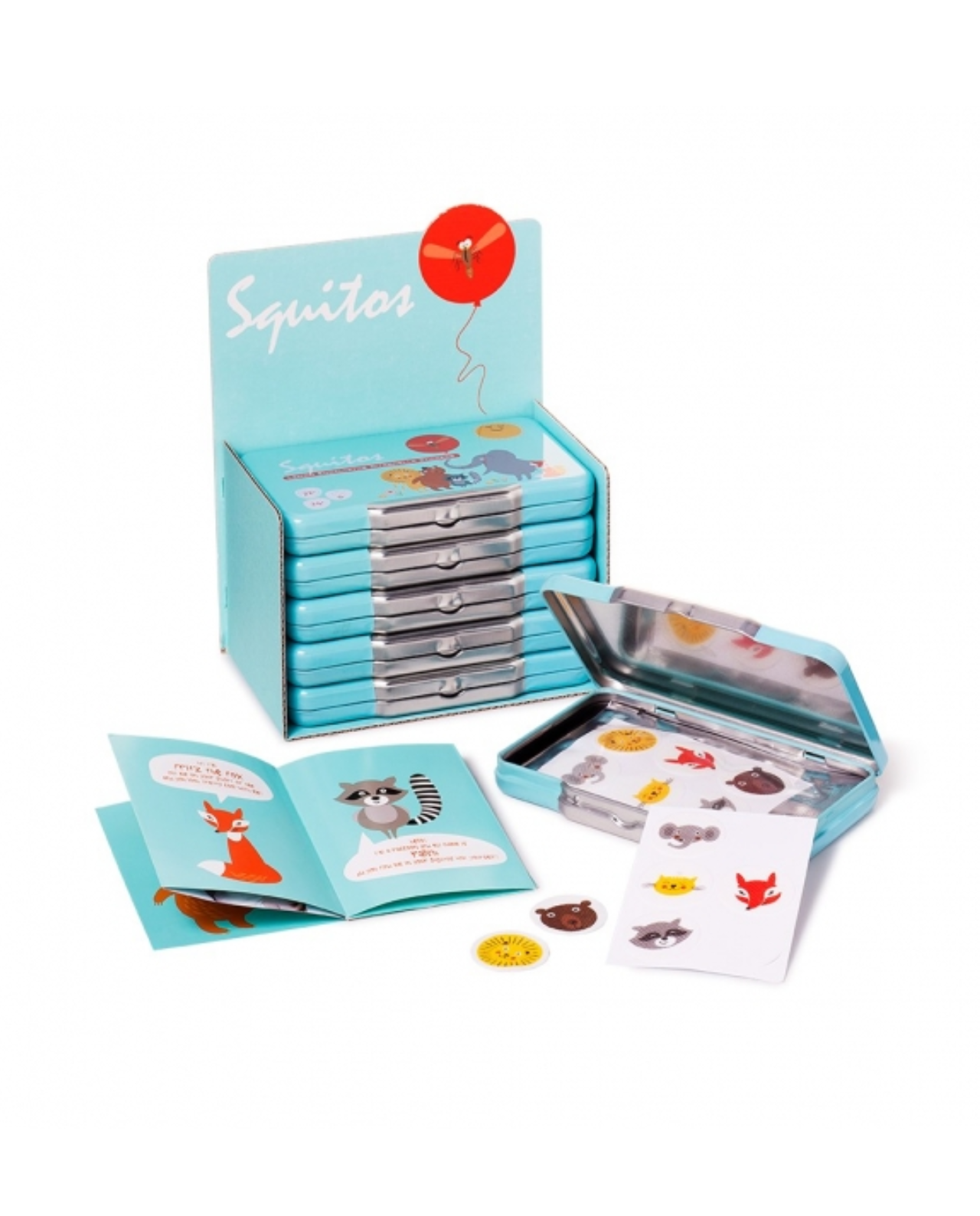 24 Parches Antimosquitos caja lata