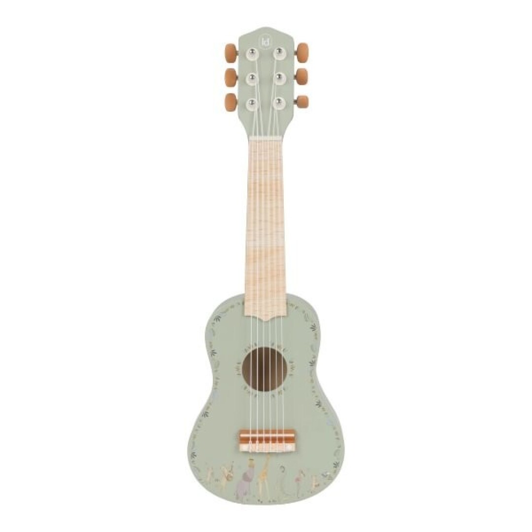 GUITARRA DE MADERA VERDE FSC SAFARI