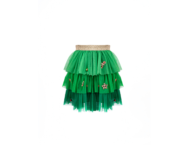 Rockin' Round The Christmas Tree Tutu (Talla 4-6)