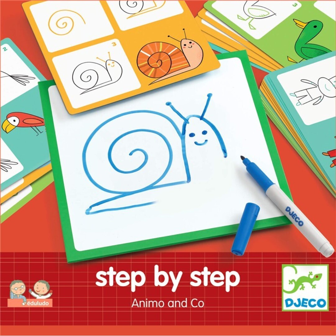 Eduludo Step by step Animals and Co