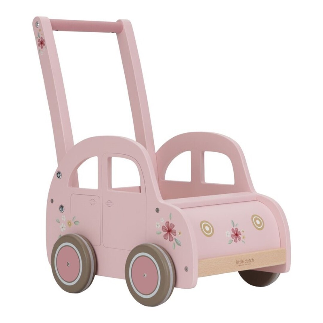 COCHE ROSA EMPUJABLE FSC LITTLE DUTCH