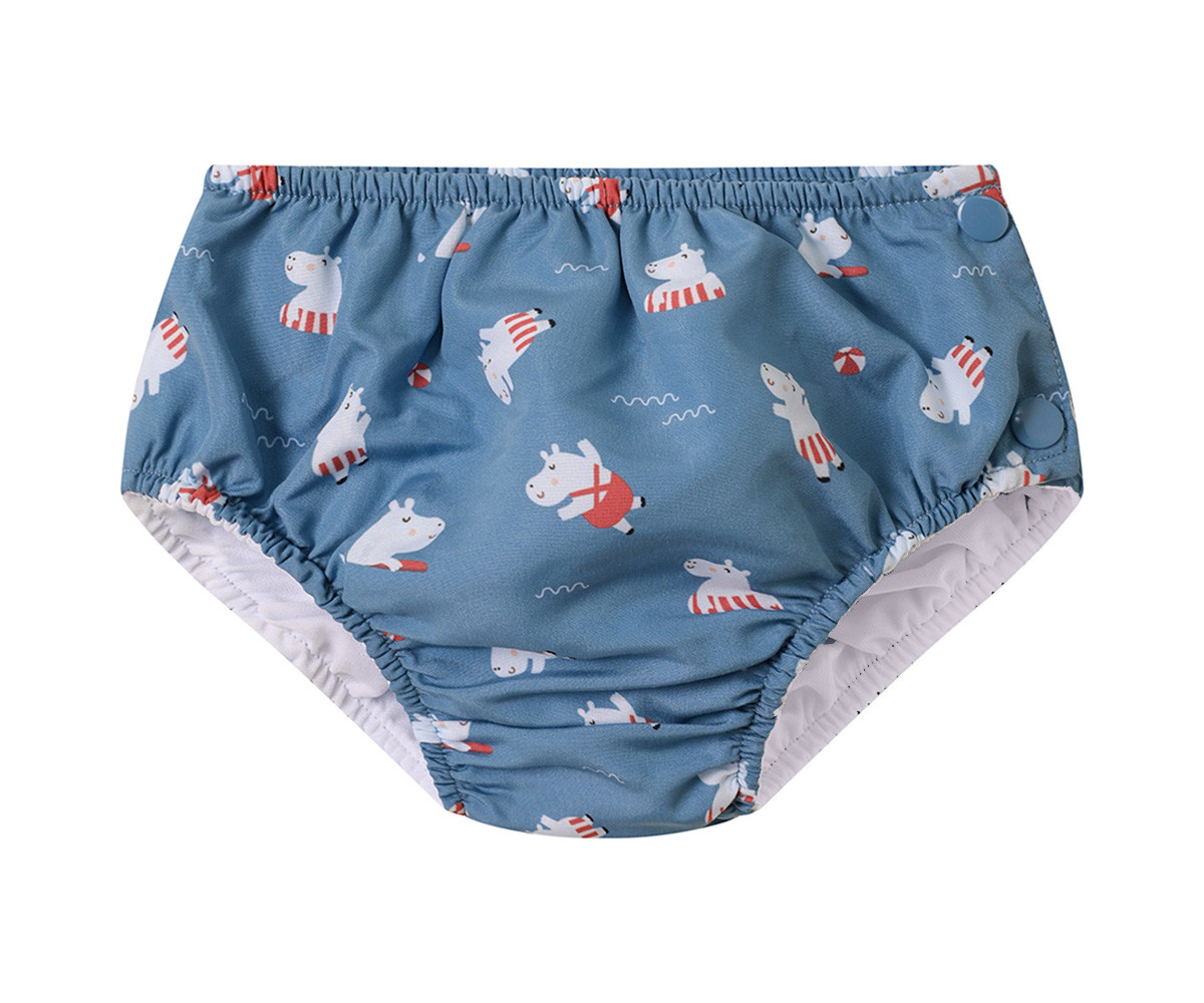 Bañador Pañal Hippos- Monnëka (talla18 - 24 meses)
