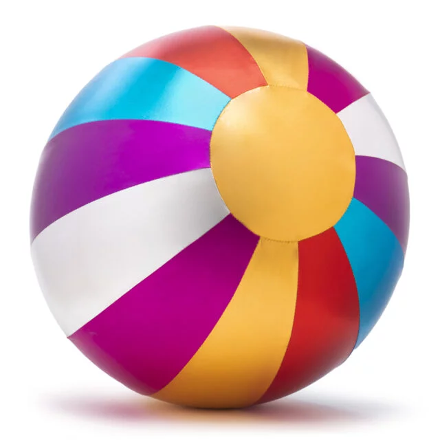 Pelota de circo 40 cm – Multicor
