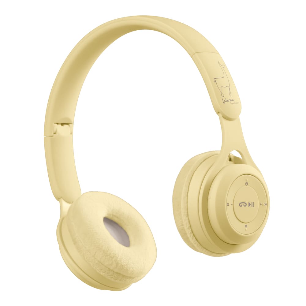 Auriculares inalámbricos -Amarillo Pastel. Lalarma