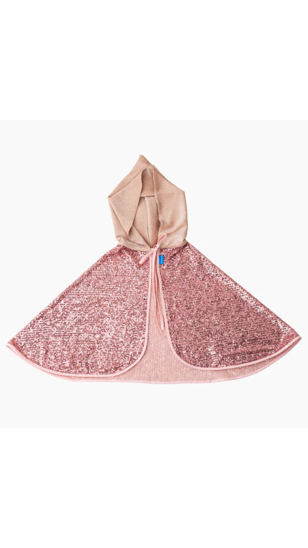 Capa de lentejuelas rosa Micumacu